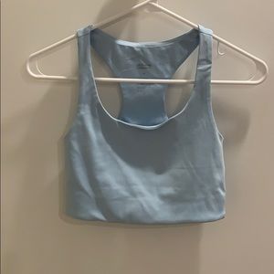 Girlfriend collective powder blue bra